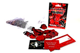 Lovers Survival Kit | Bag with Romantic Cards, Rose Petals, Naughty Dice Game